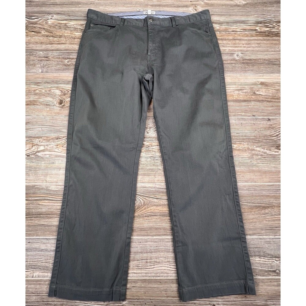 Peter Millar Casual Chino Golf Pants Grey Stretch Men's 40 (ACTUAL 41/28.5)